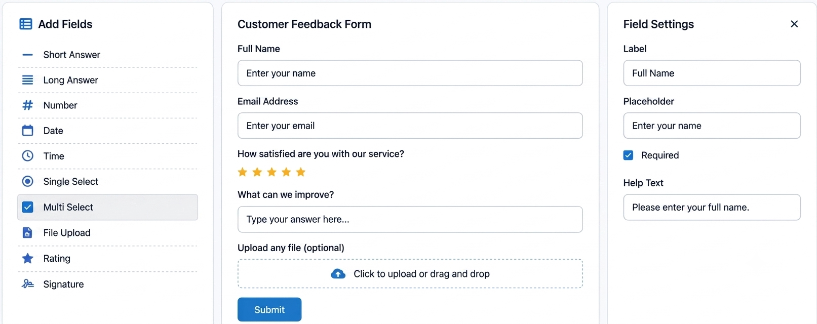 Form Builder